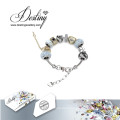 Destiny Jewellery Crystal From Swarovski Mylady Charm Beaded Bracelet